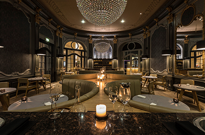 the midland restaurant/ lounge area