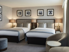 The Midland Hotel Double Double bedroom 