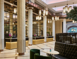 The Midland Hotel lobby seating